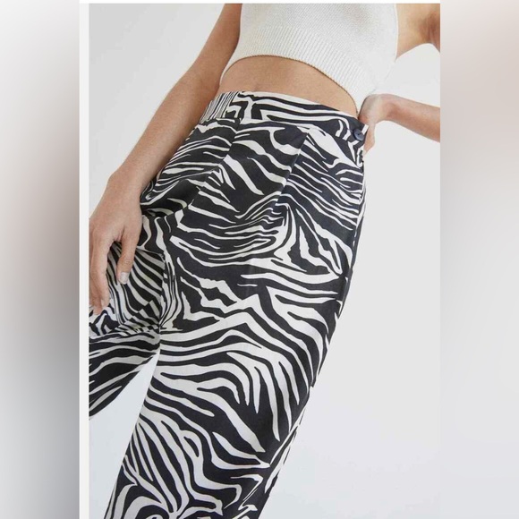 Anthropologie Corey Lynn
Calter Zebra-Striped Pants - Picture 2 of 9